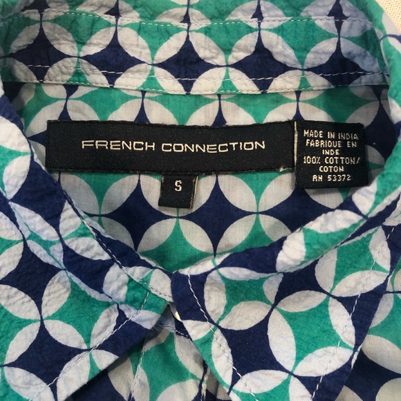 FRENCH CONNECTION 100% cotton blouse - Picture 6 of 8